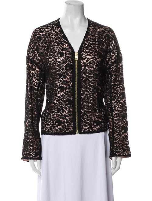Lanvin Lace Pattern Evening Jacket