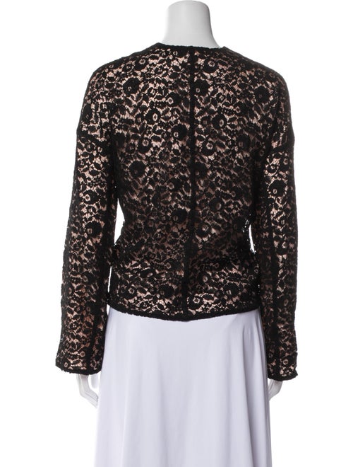 Lanvin Lace Pattern Evening Jacket