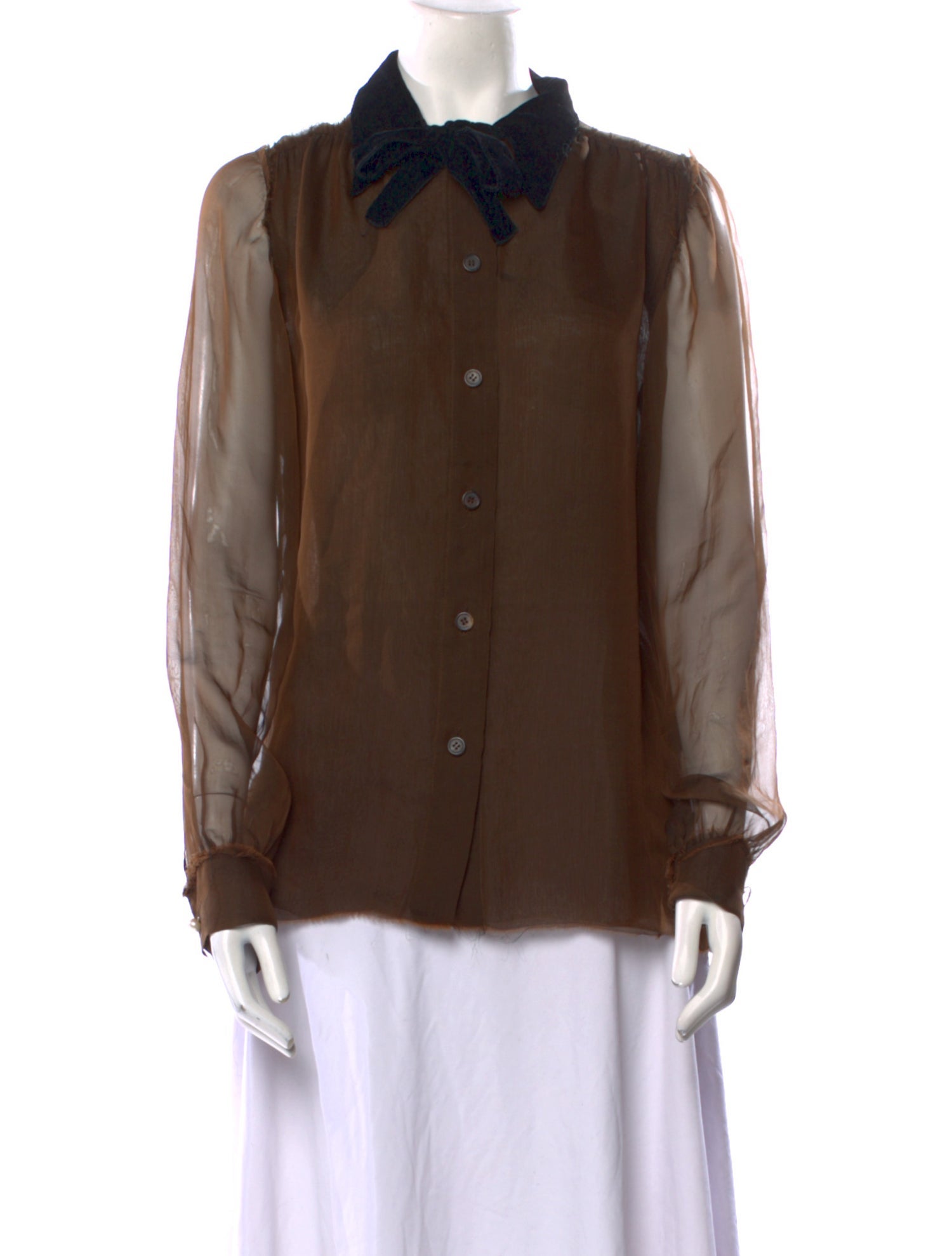 Lanvin Vintage 2005 Button-Up Top