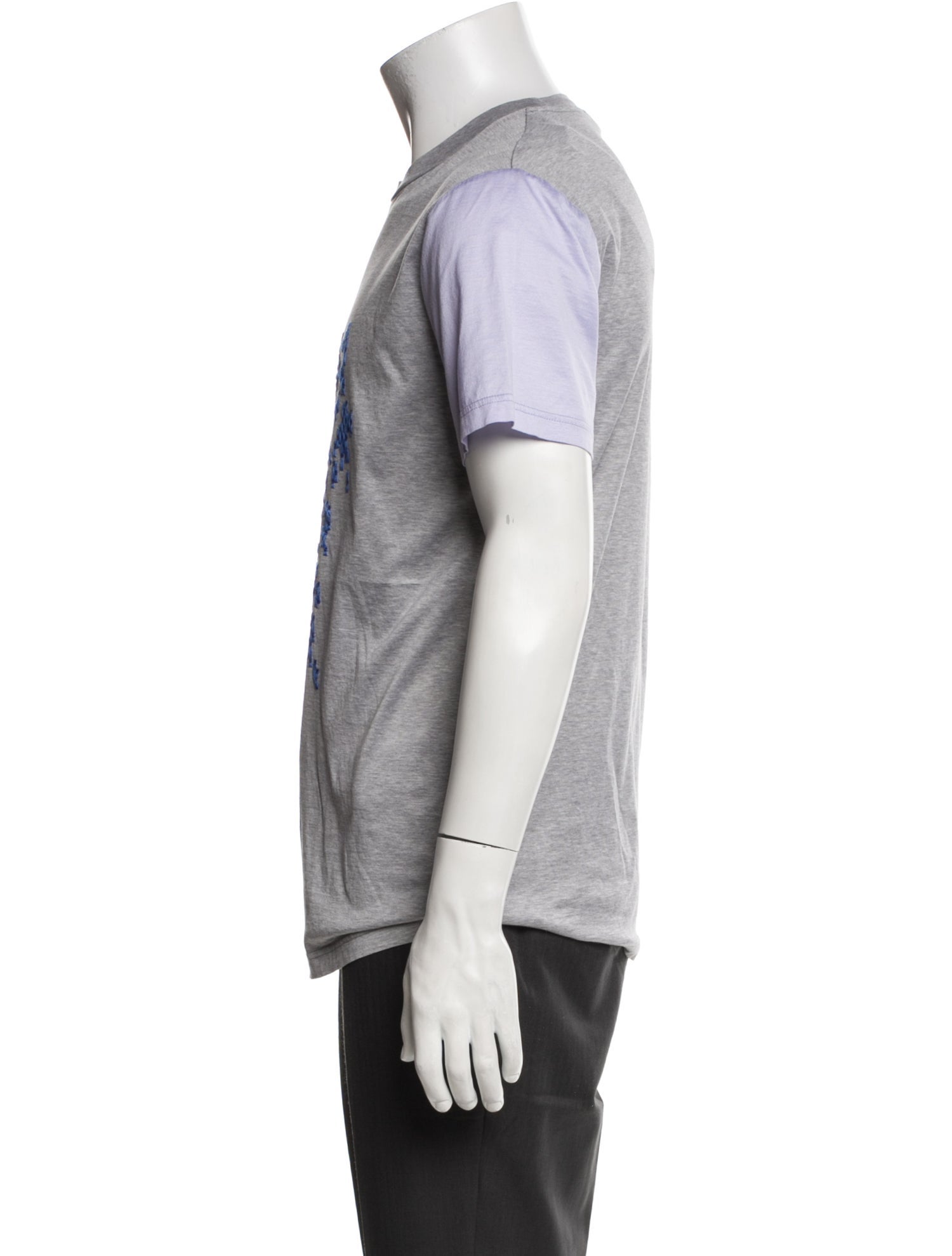 Lanvin Graphic Print Crew Neck T-Shirt