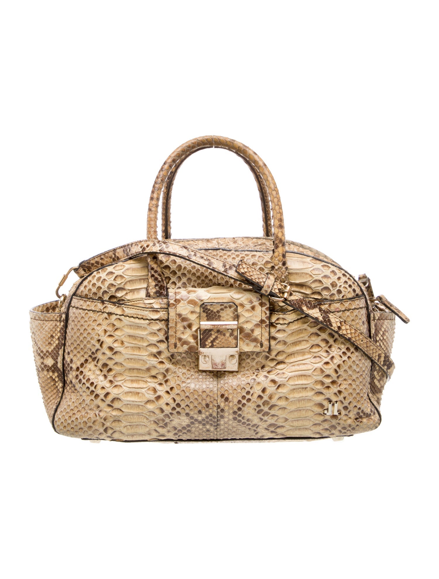 Lanvin Snakeskin Top Handle Bag