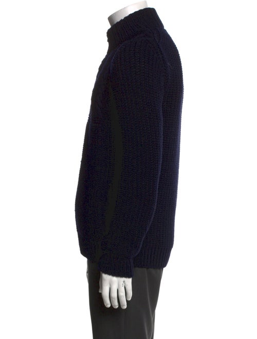 Lanvin Wool Turtleneck Cardigan