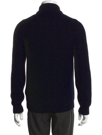 Lanvin Wool Turtleneck Cardigan