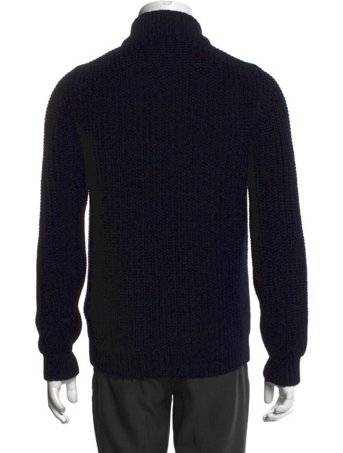 Lanvin Wool Turtleneck Cardigan