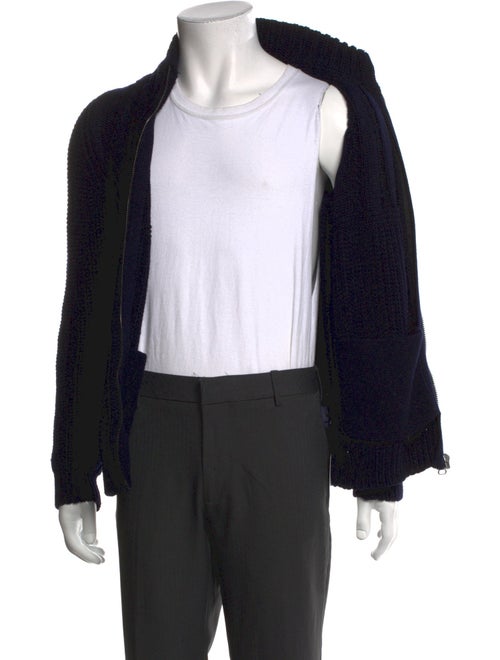 Lanvin Wool Turtleneck Cardigan