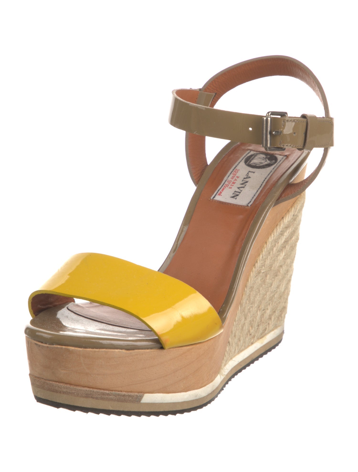 Lanvin Leather Espadrilles