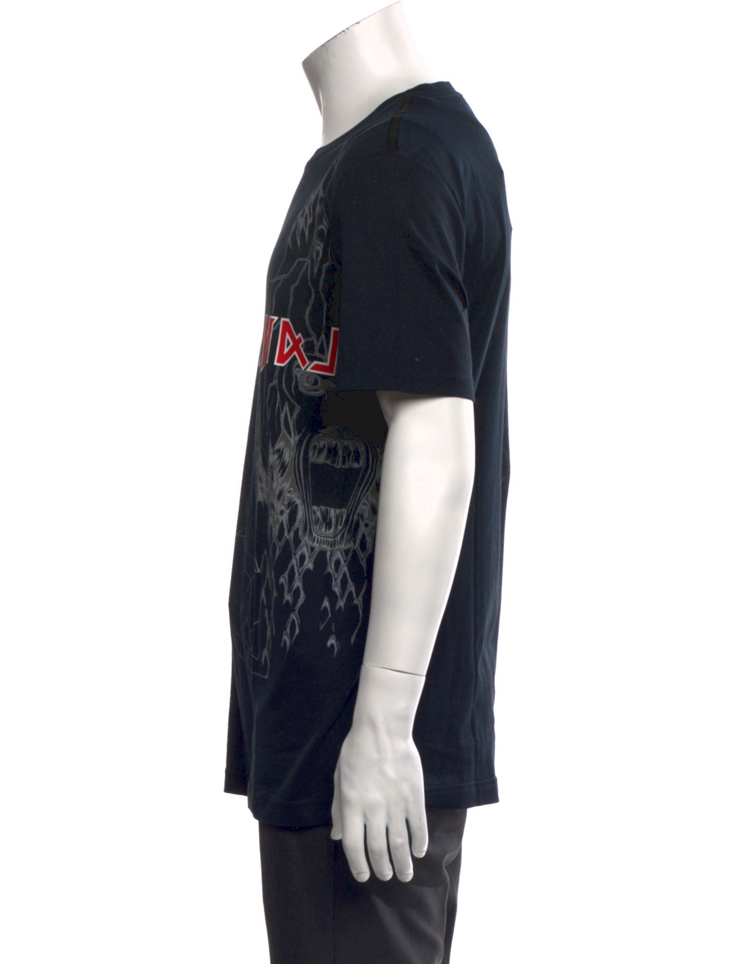 Lanvin Graphic Print Crew Neck T-Shirt
