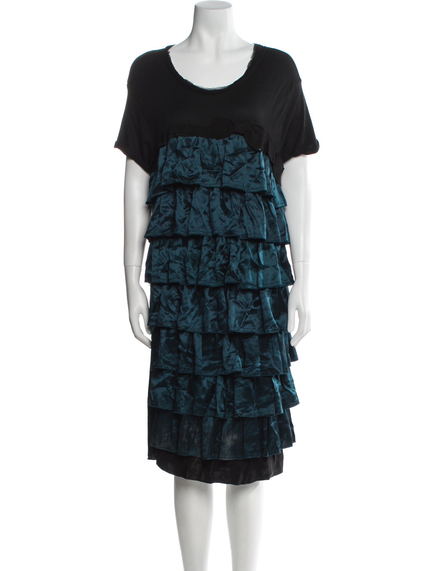 Lanvin Silk Knee-Length Dress