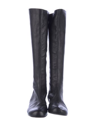 Lanvin Leather Riding Boots