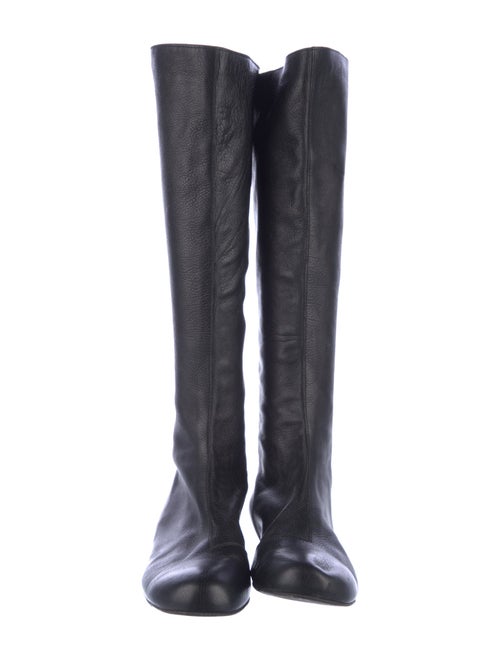 Lanvin Leather Riding Boots