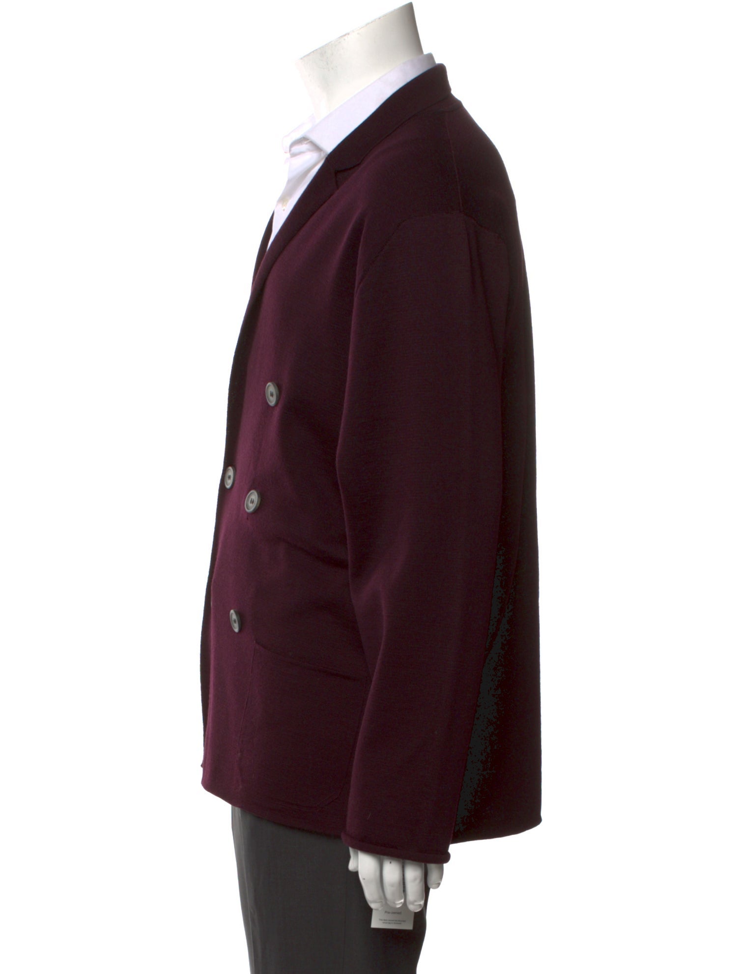 Lanvin Merino Wool Printed Cardigan