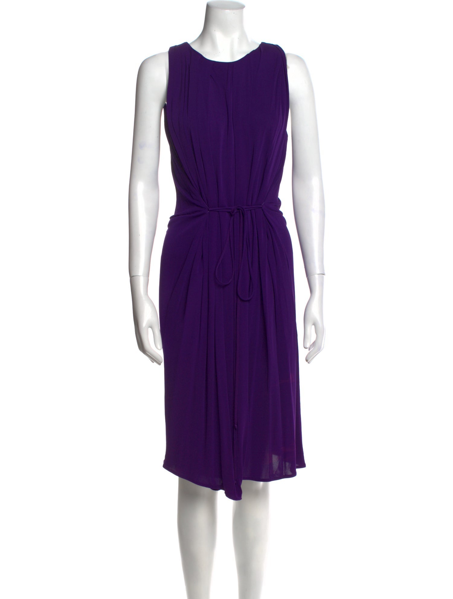 Lanvin Silk Midi Length Dress
