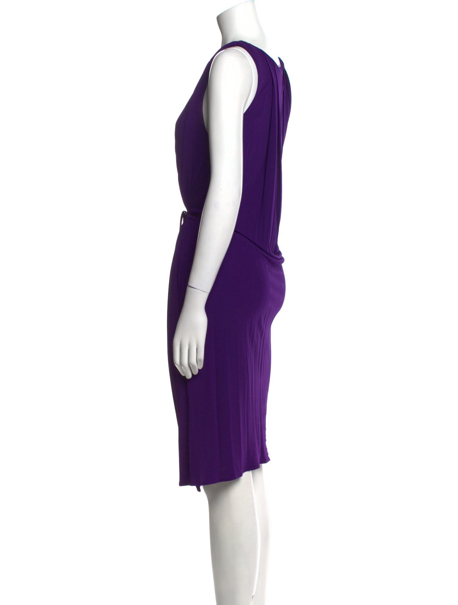 Lanvin Silk Midi Length Dress