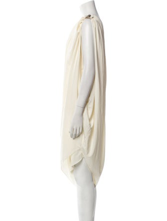 Lanvin One-Shoulder Midi Length Dress