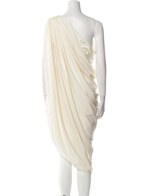 Lanvin One-Shoulder Midi Length Dress