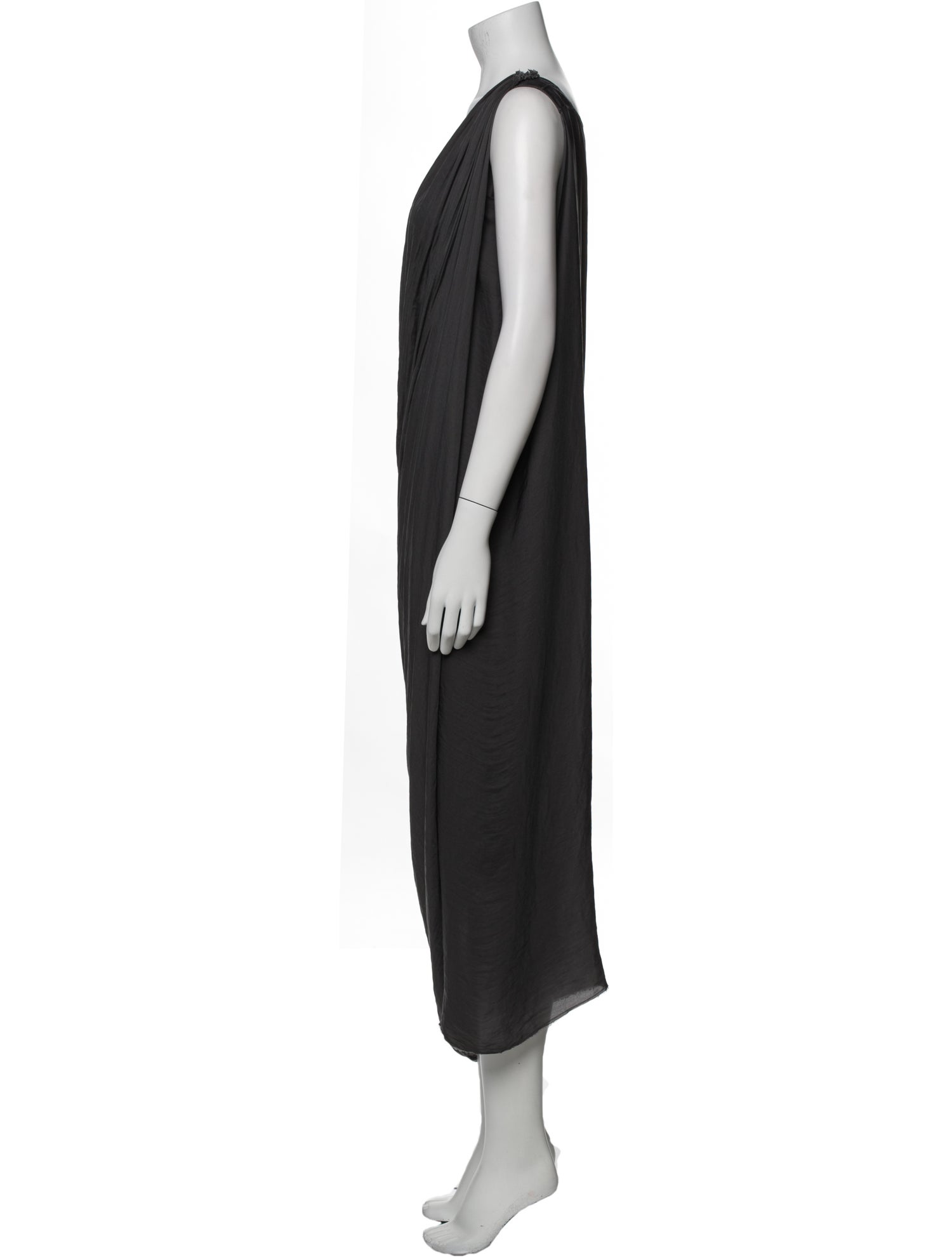 Lanvin Cowl Neck Midi Length Dress