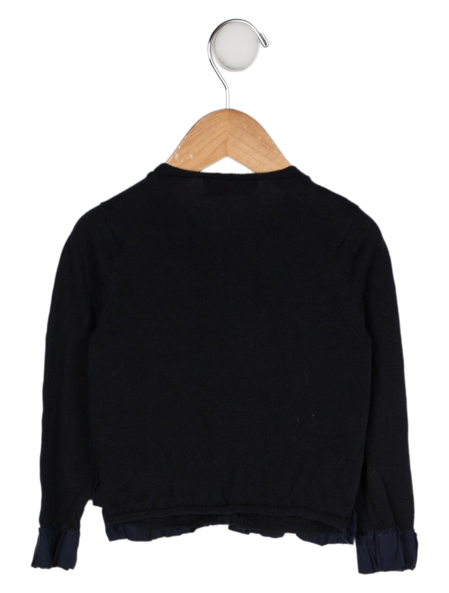 Lanvin Toddler Girls' Ruffle Trimmed Cardigan