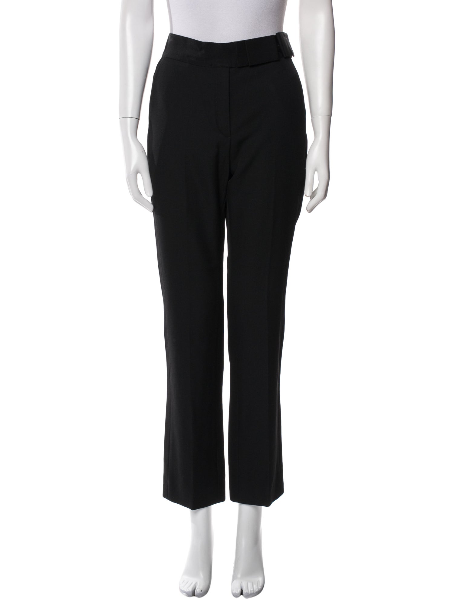 Lanvin Wool Straight Leg Pants