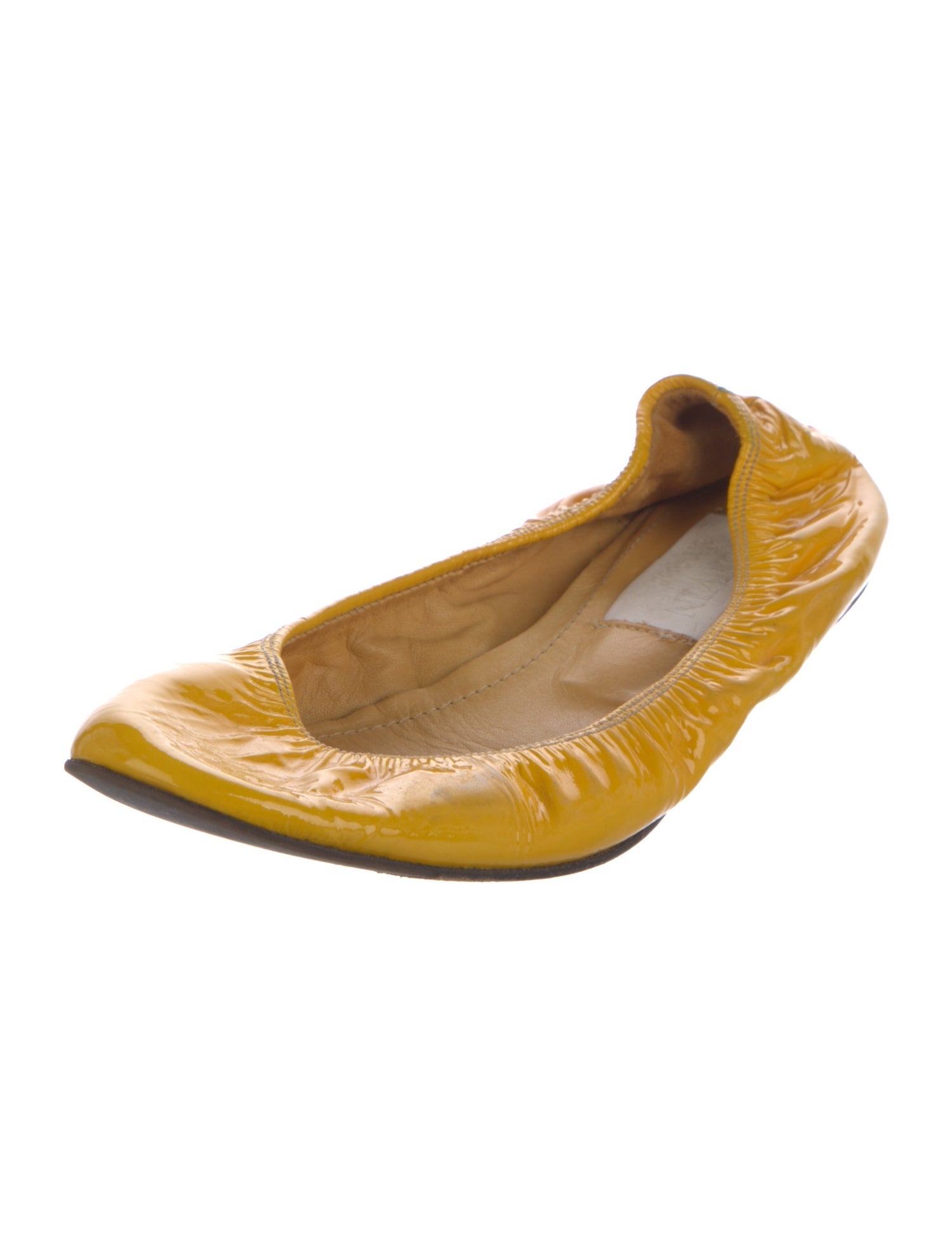 Lanvin Patent Leather Ballet Flats