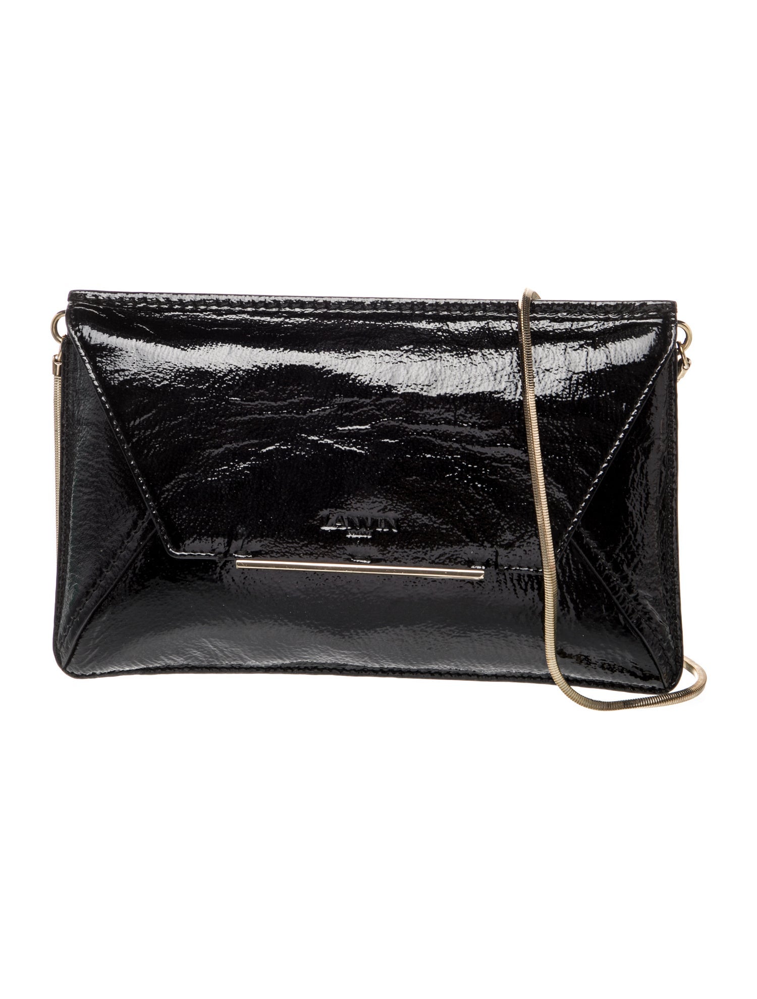 Lanvin Patent Leather Clutch