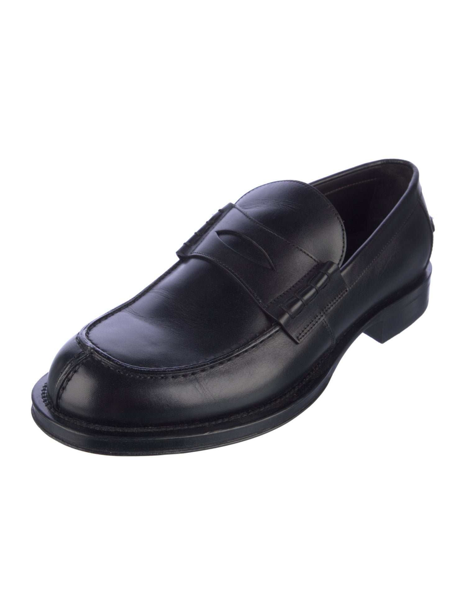 Lanvin Leather Dress Loafers