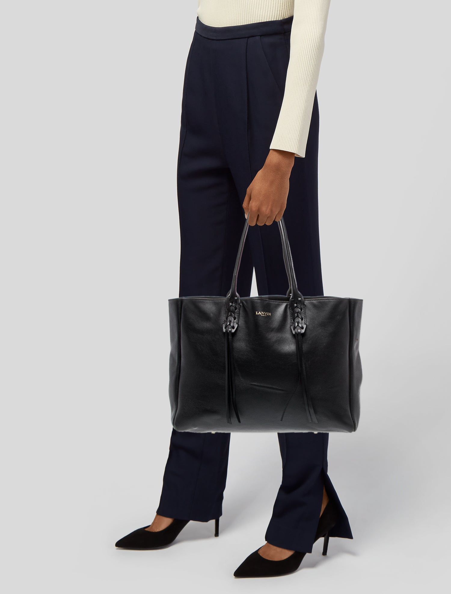 Lanvin Leather Tote