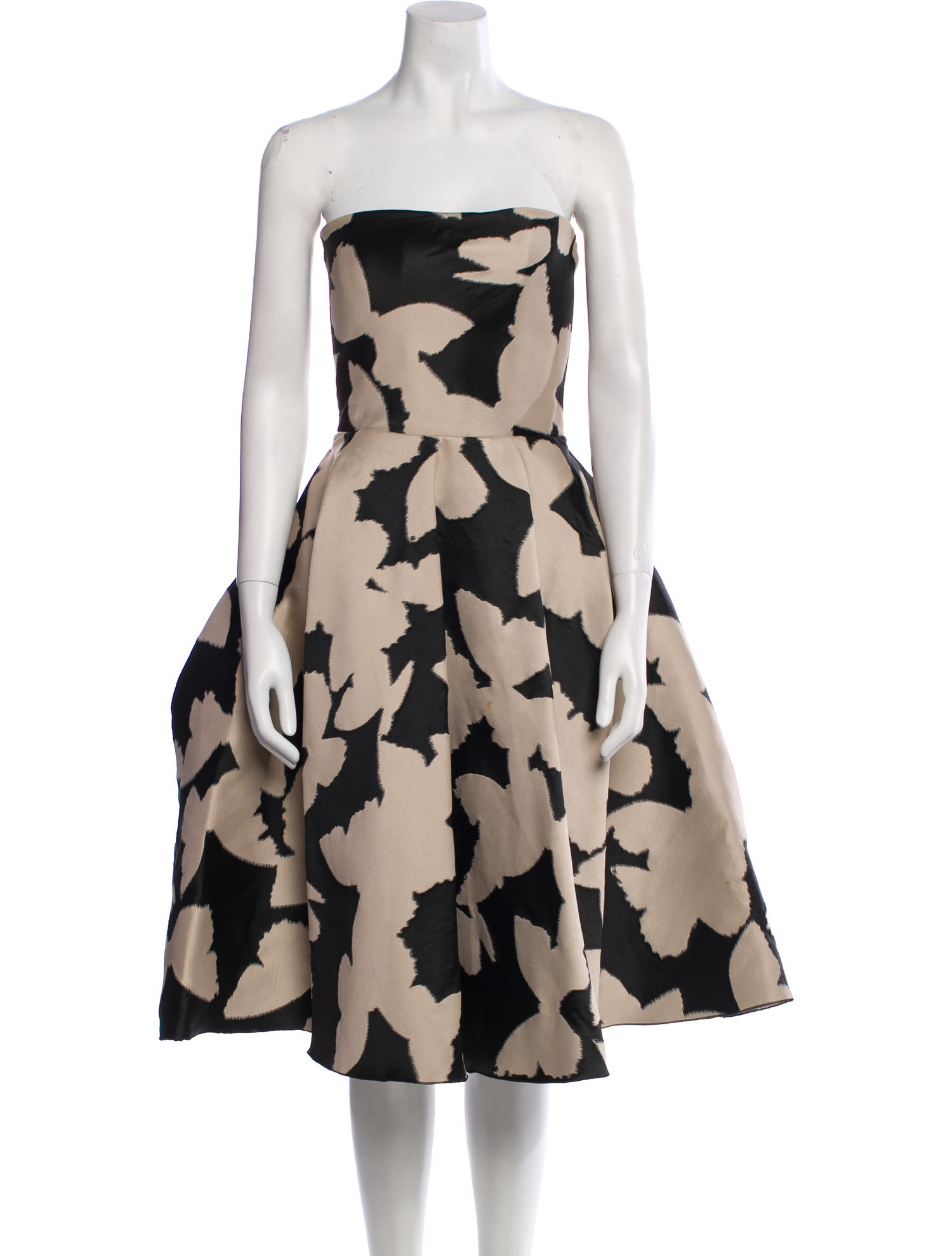 Lanvin Floral Print Mini Dress