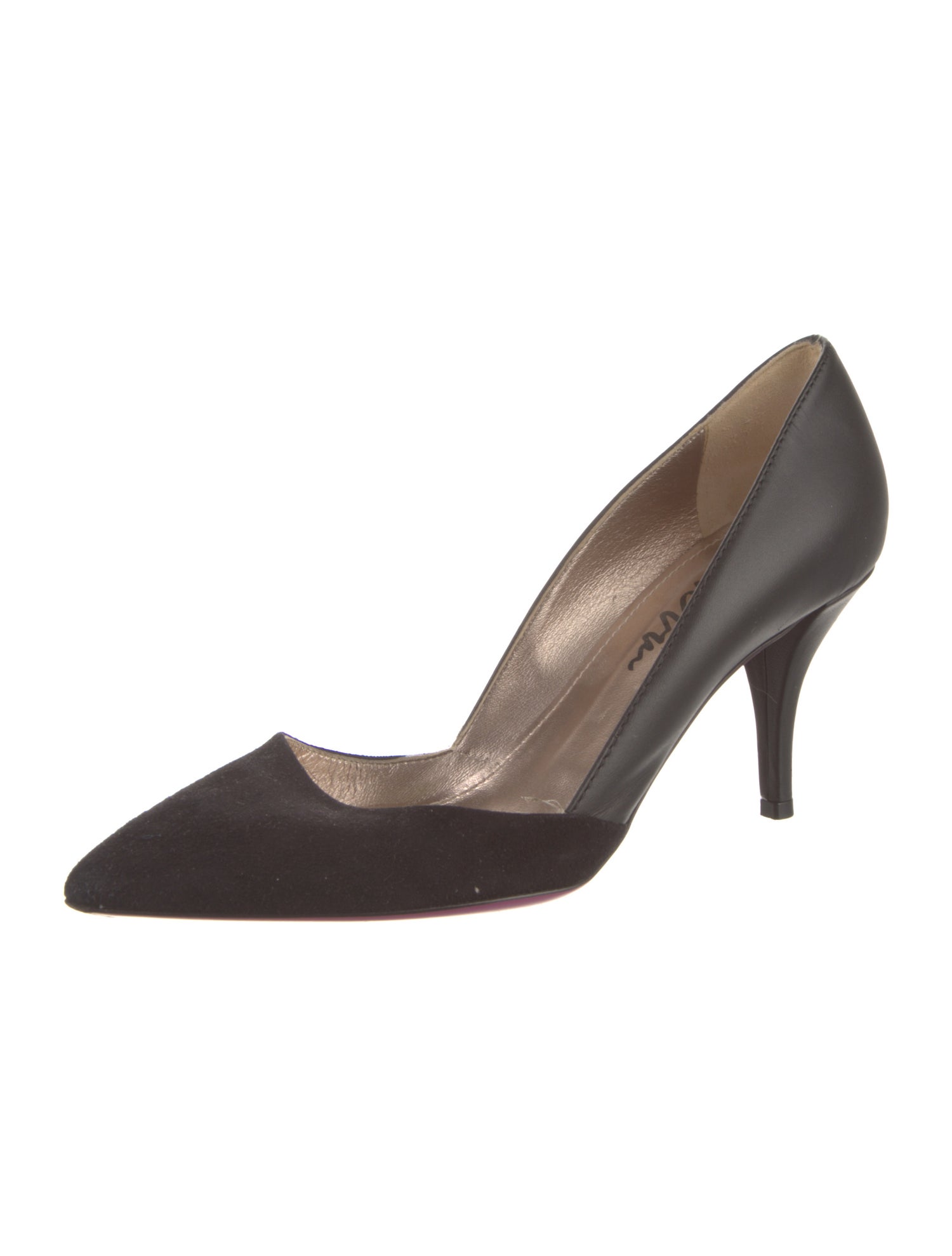 Lanvin Leather D'Orsay Pumps