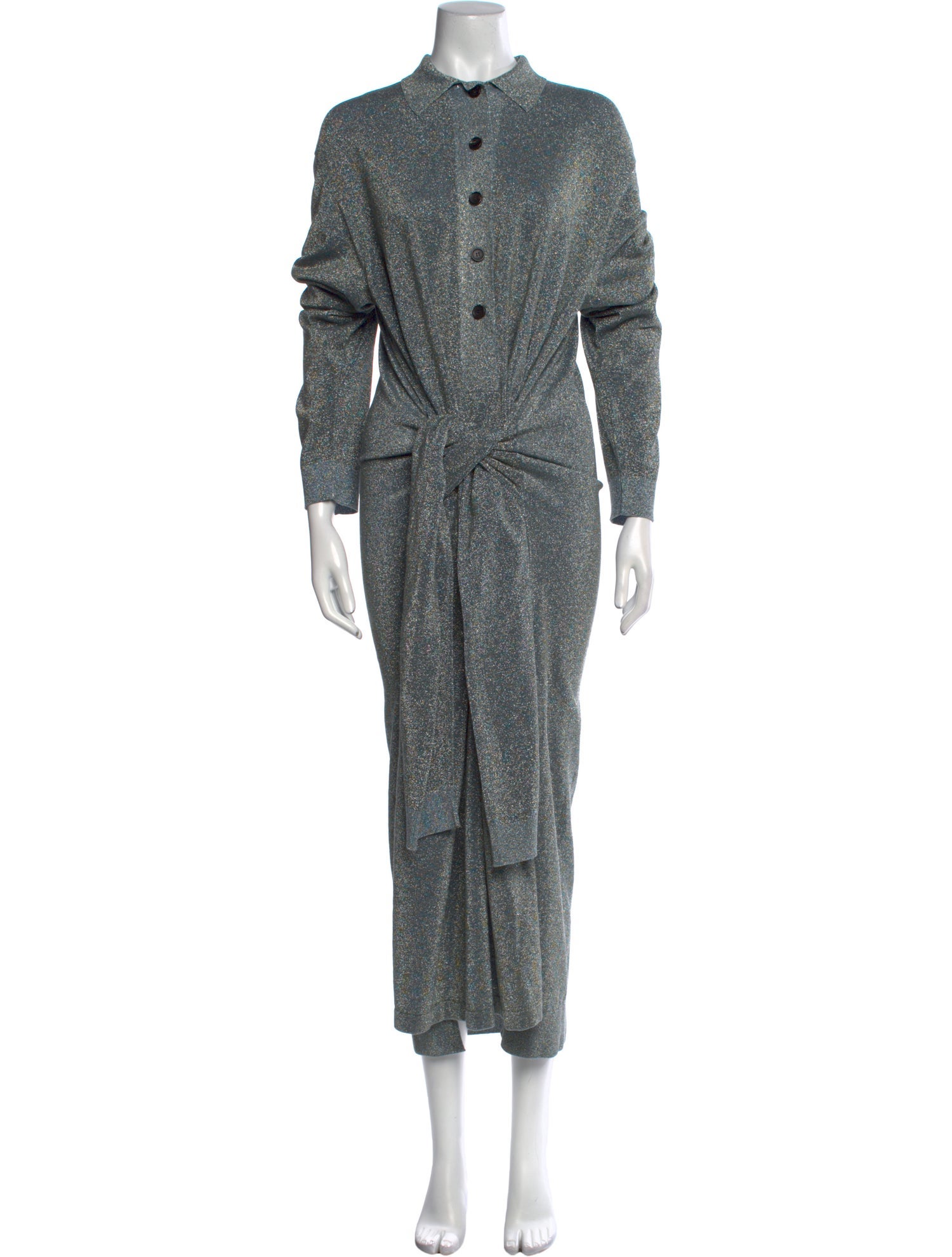 Lanvin Mock Neck Long Dress w/ Tags