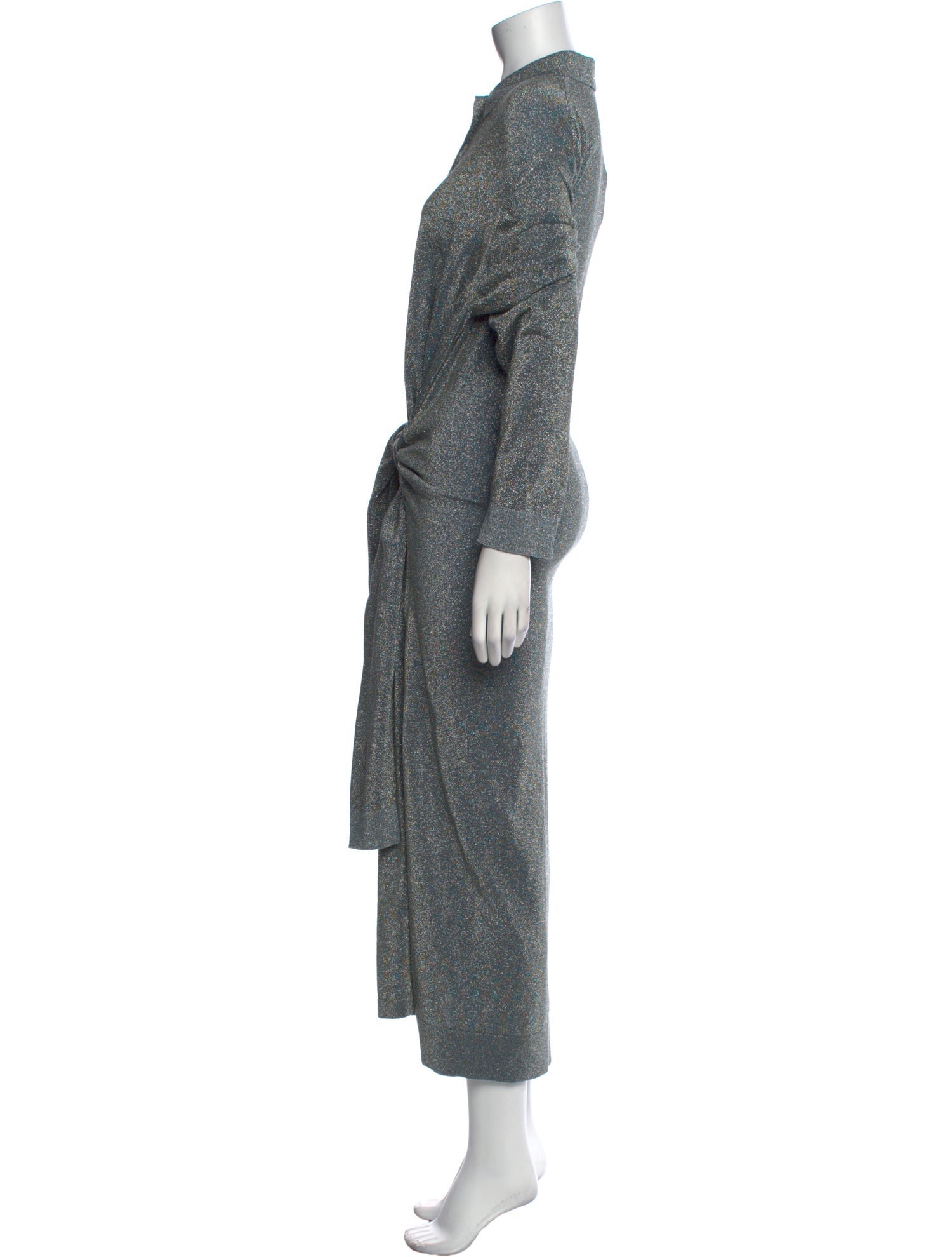 Lanvin Mock Neck Long Dress w/ Tags