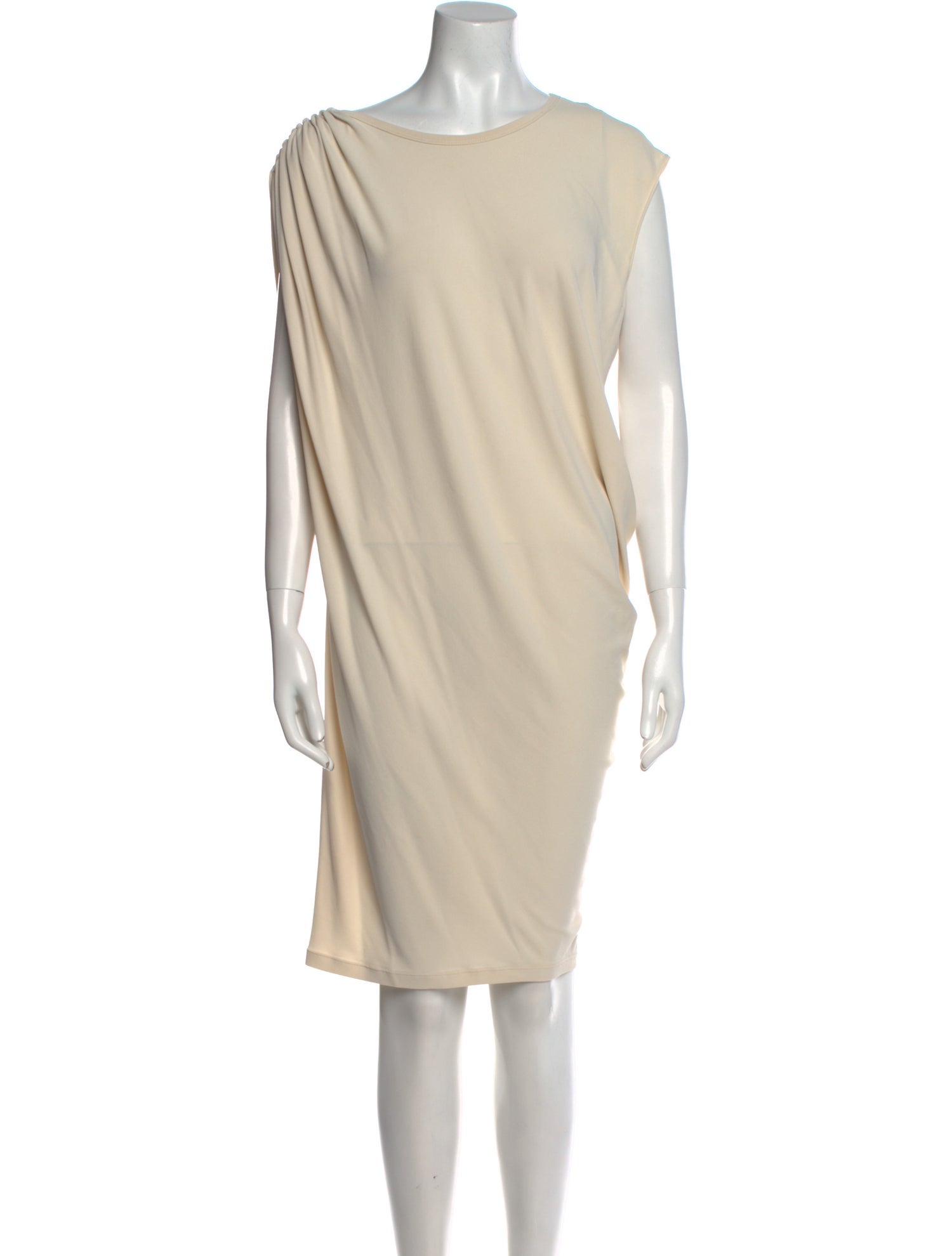 Lanvin Scoop Neck Knee-Length Dress
