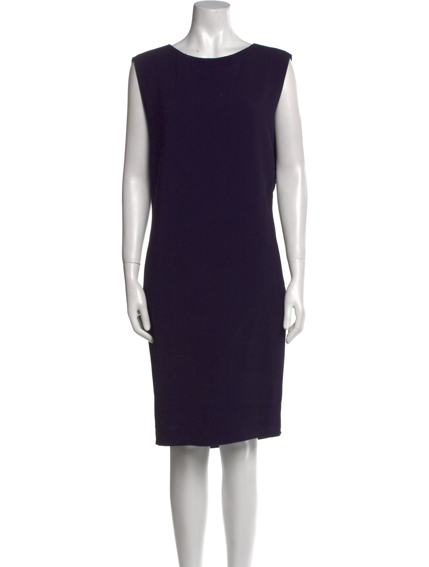 Lanvin Bateau Neckline Knee-Length Dress