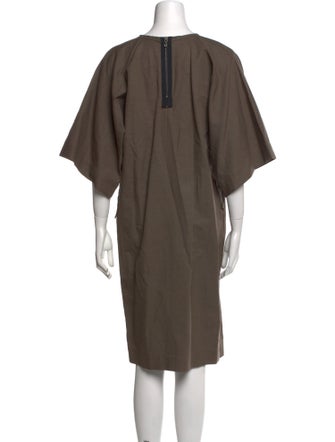 Lanvin Scoop Neck Knee-Length Dress