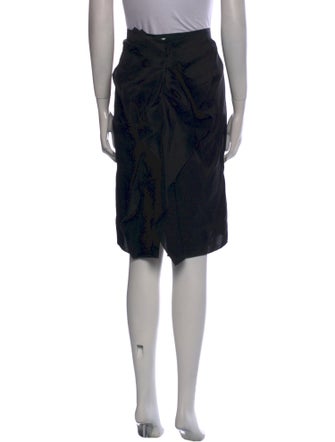 Lanvin Silk Knee-Length Skirt