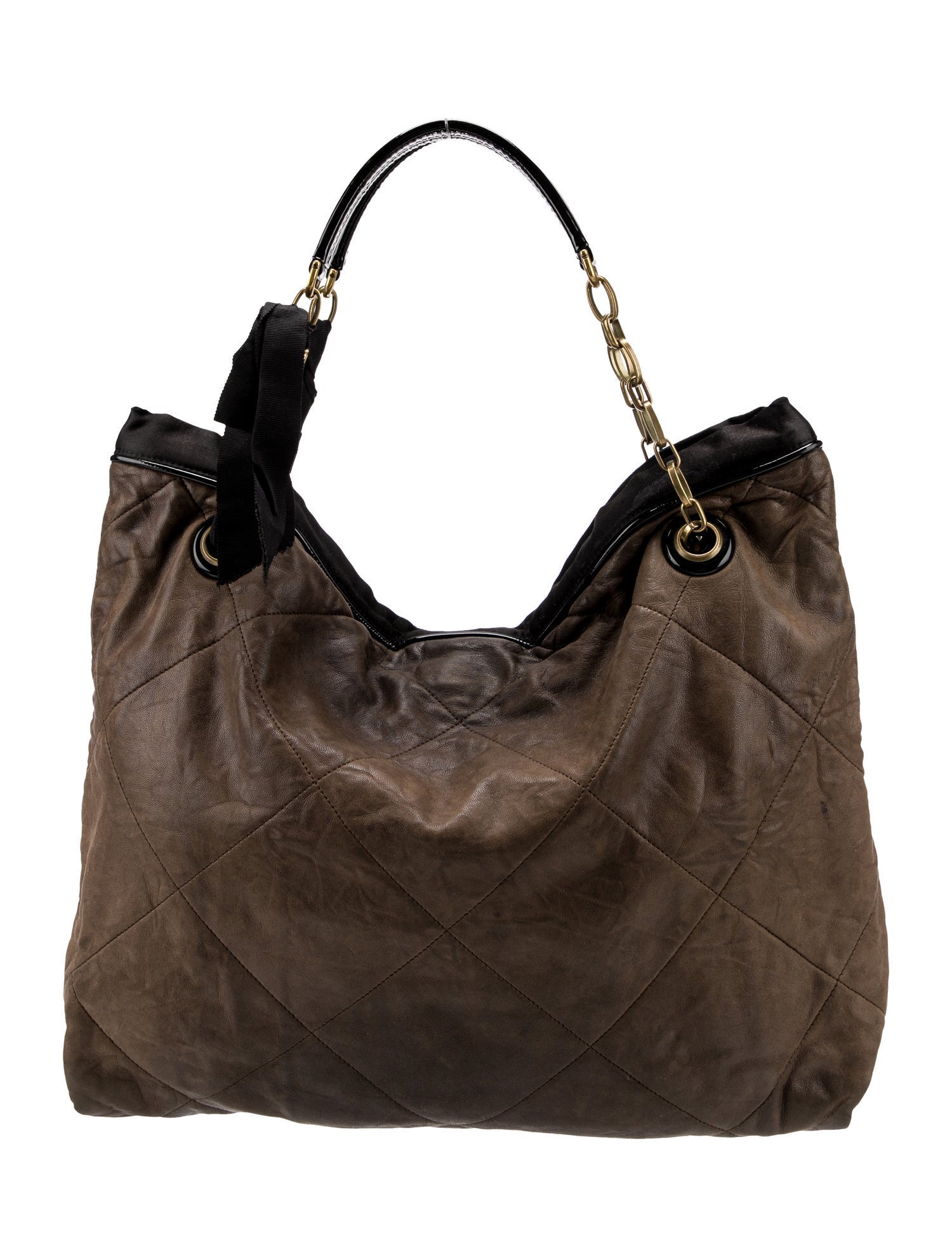 Lanvin Quilted Hobo Vintage