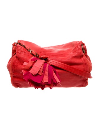 Lanvin Leather Sac a Rabat