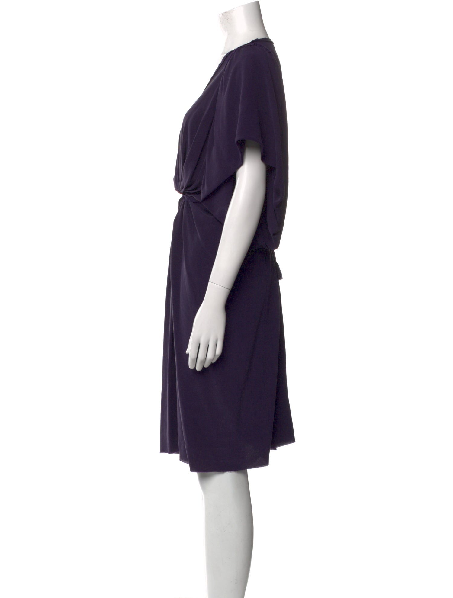 Lanvin Silk Knee-Length Dress