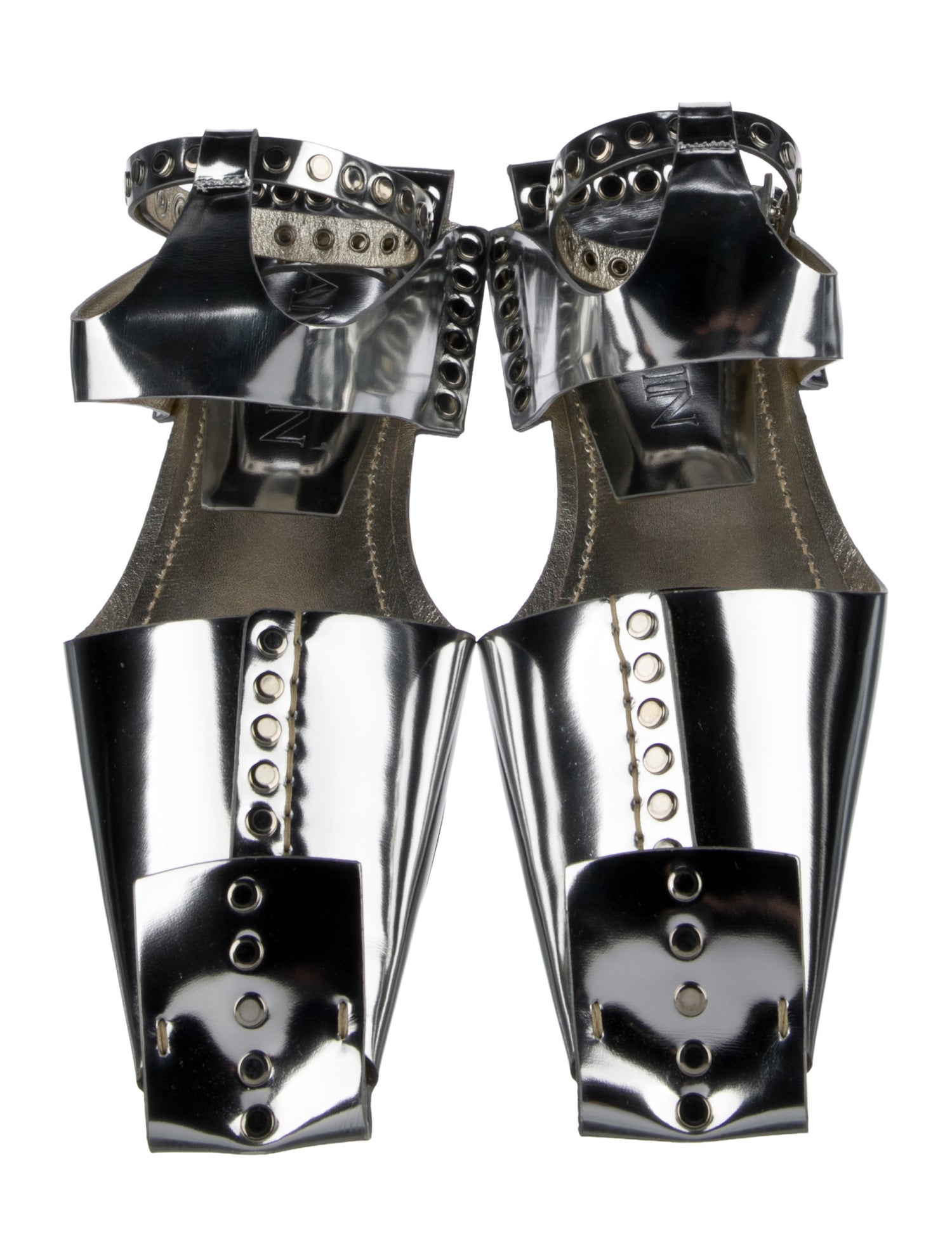 Lanvin Patent Leather Slingback Flats