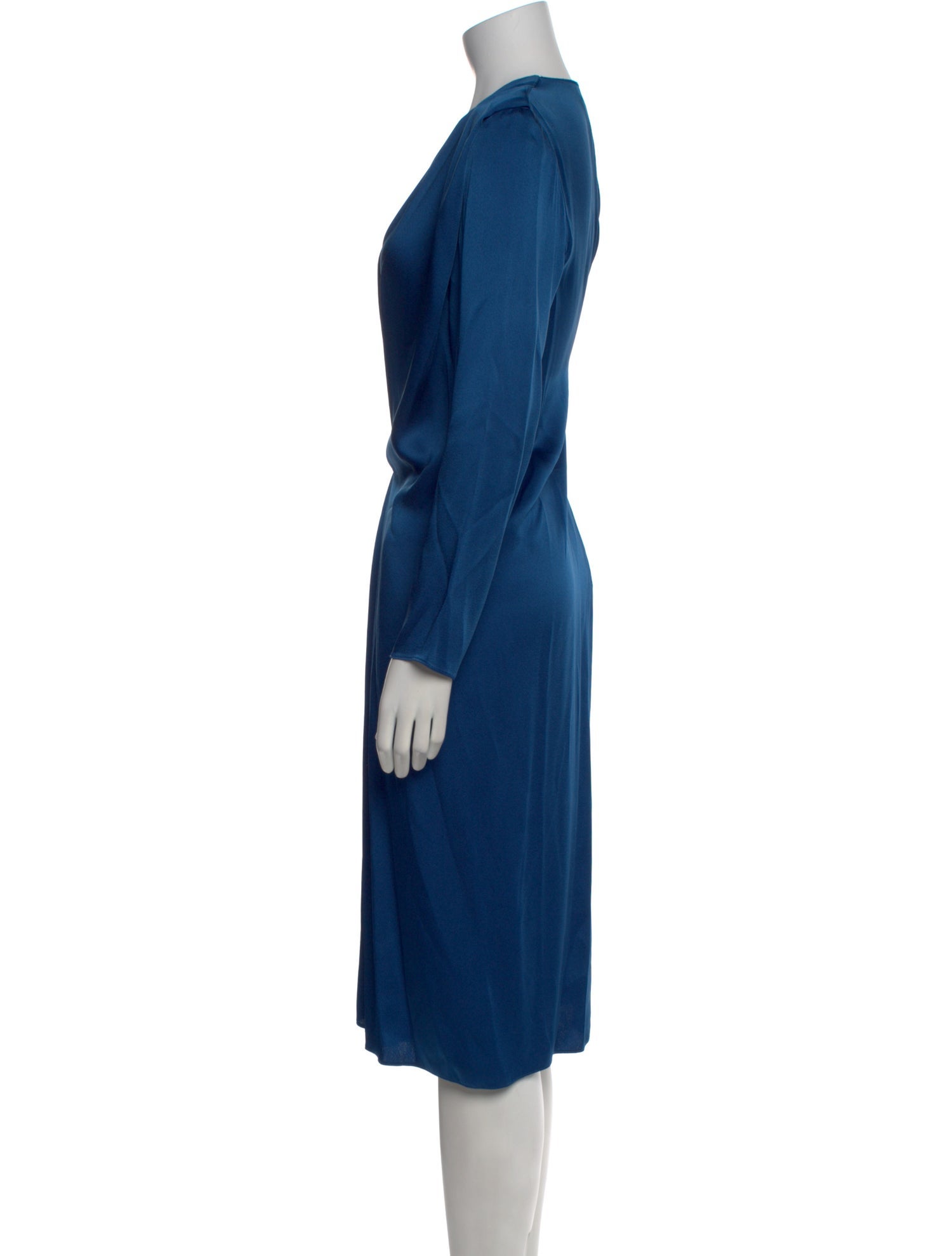 Lanvin V-Neck Midi Length Dress