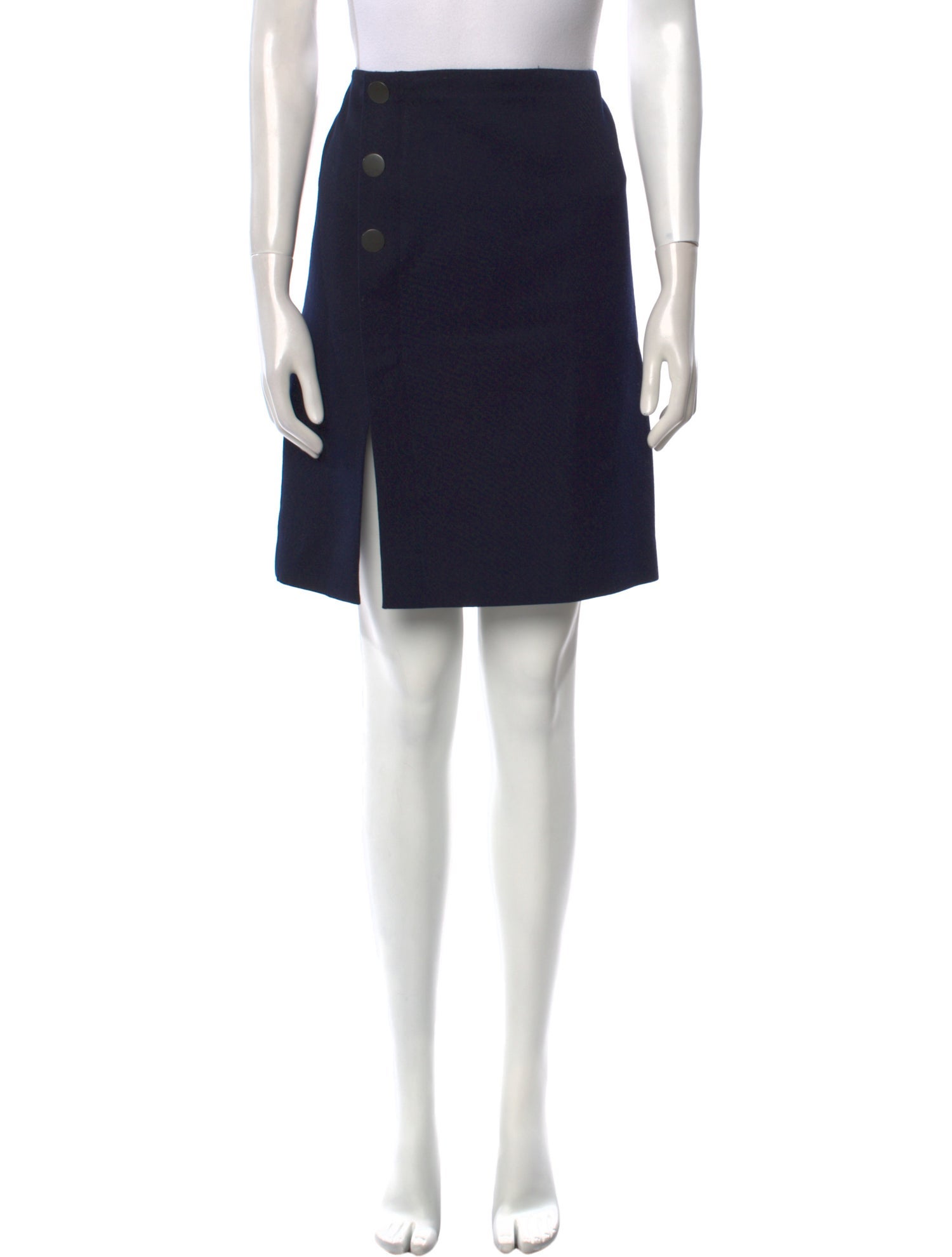 Lanvin Wool Knee-Length Skirt