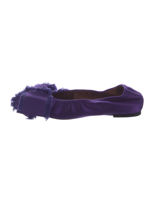 Lanvin Satin Ballet Flats