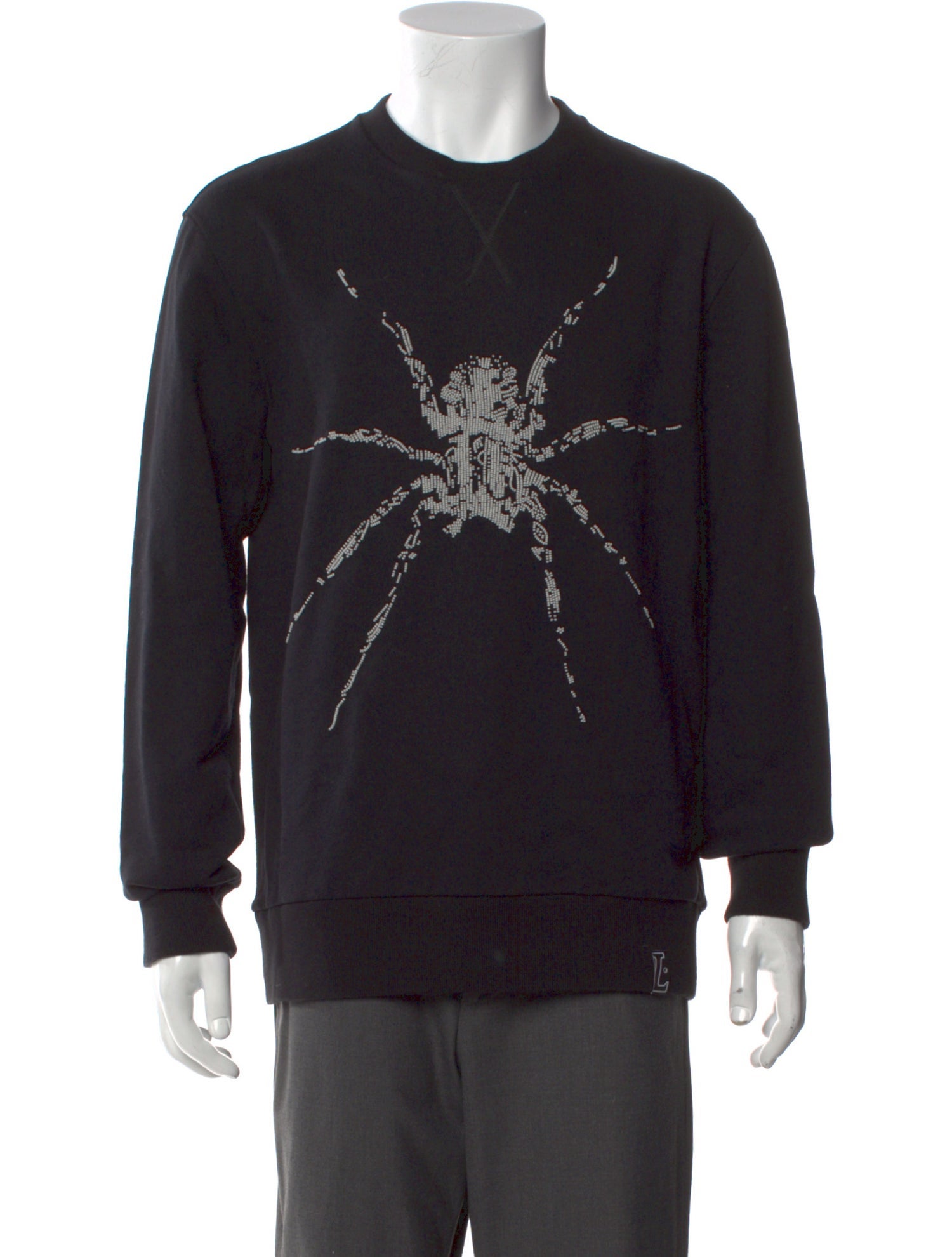 Lanvin Graphic Print Crew Neck Sweatshirt
