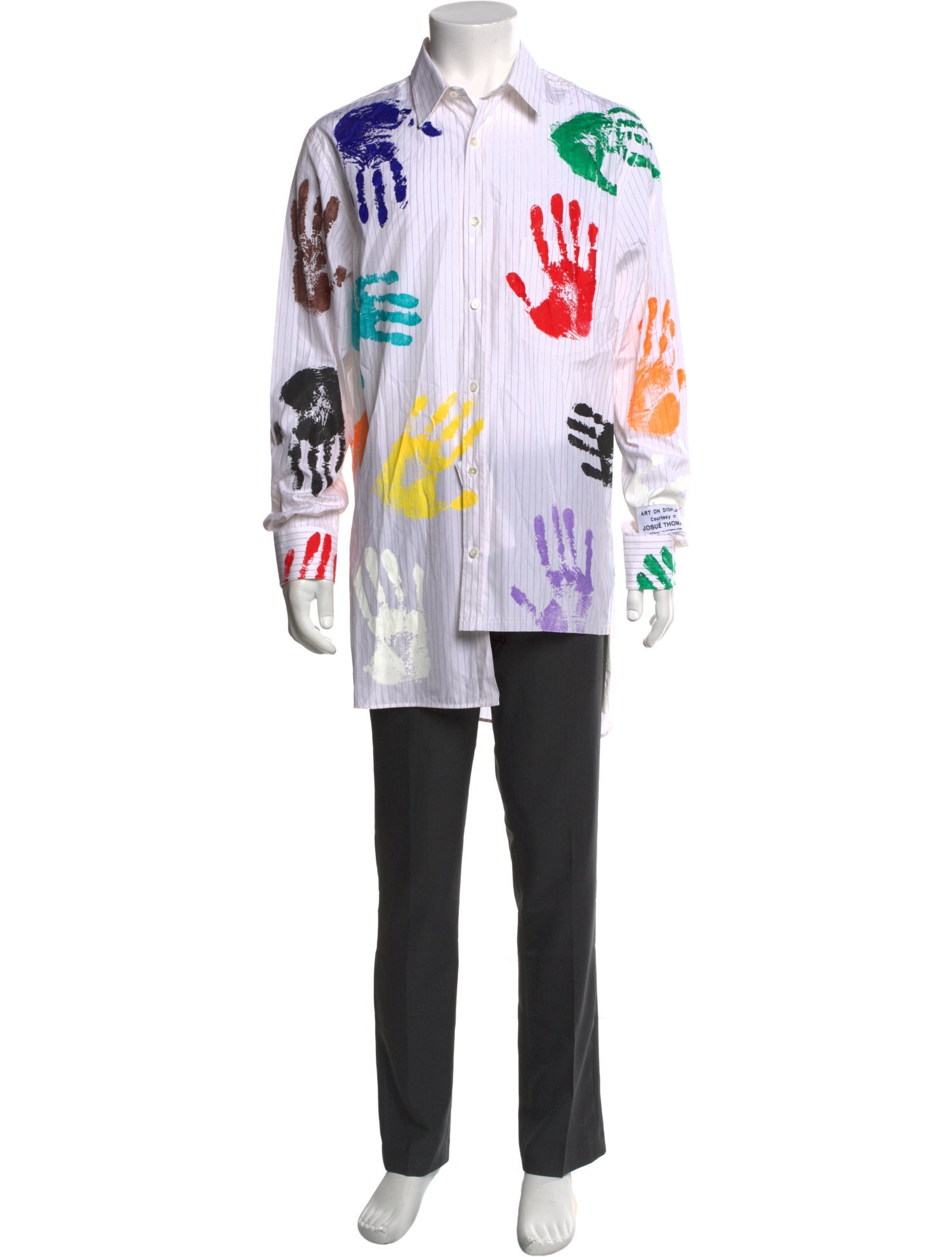 Lanvin Printed Long Sleeve Shirt