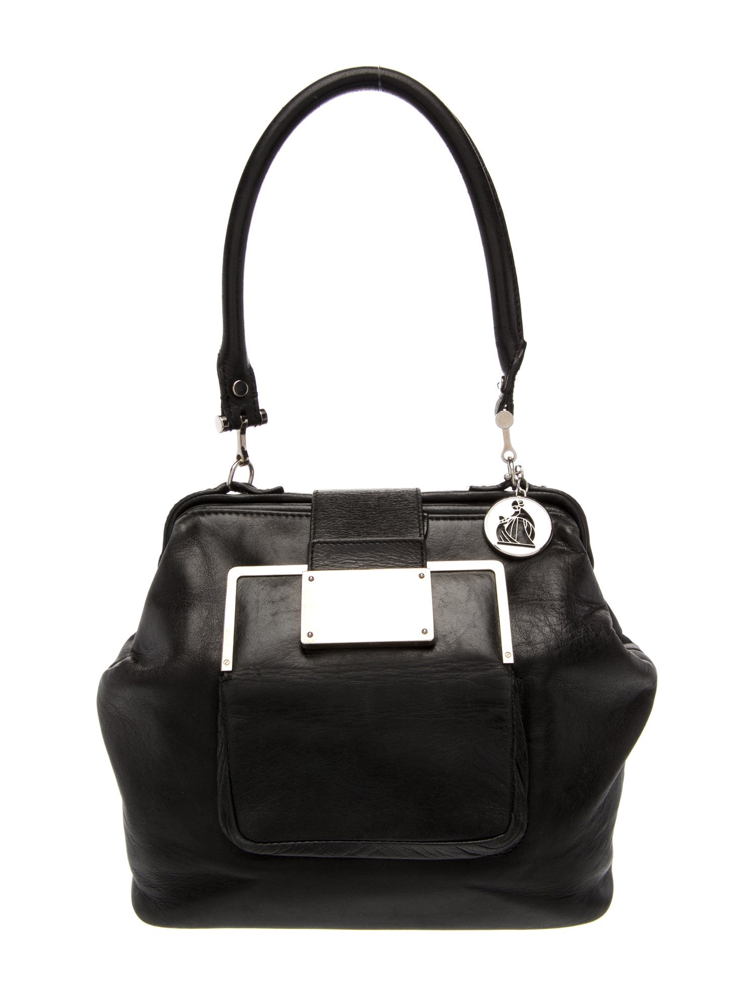Lanvin Leather Top Handle Bag