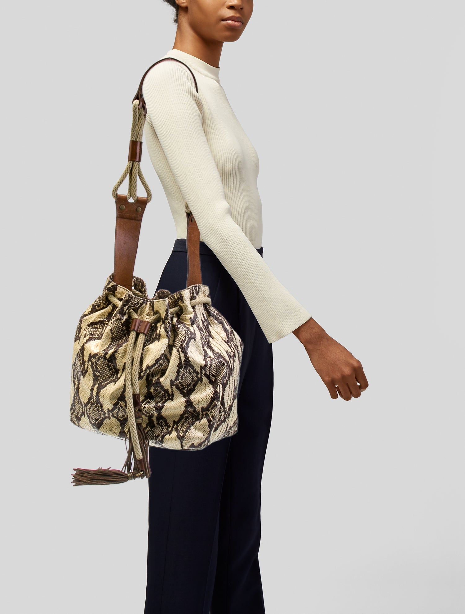 Lanvin Leather Crossbody Bag