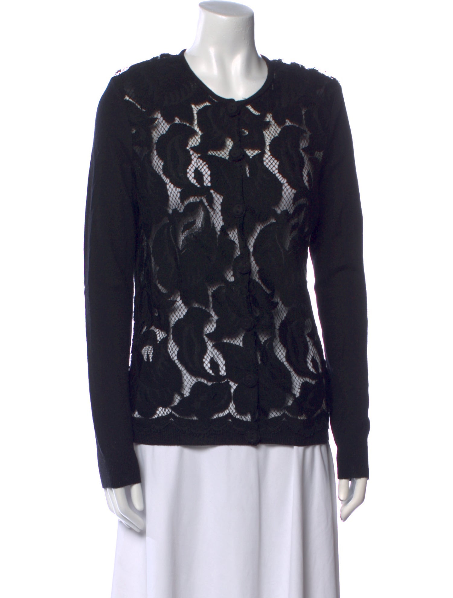 Lanvin Wool Printed Sweater