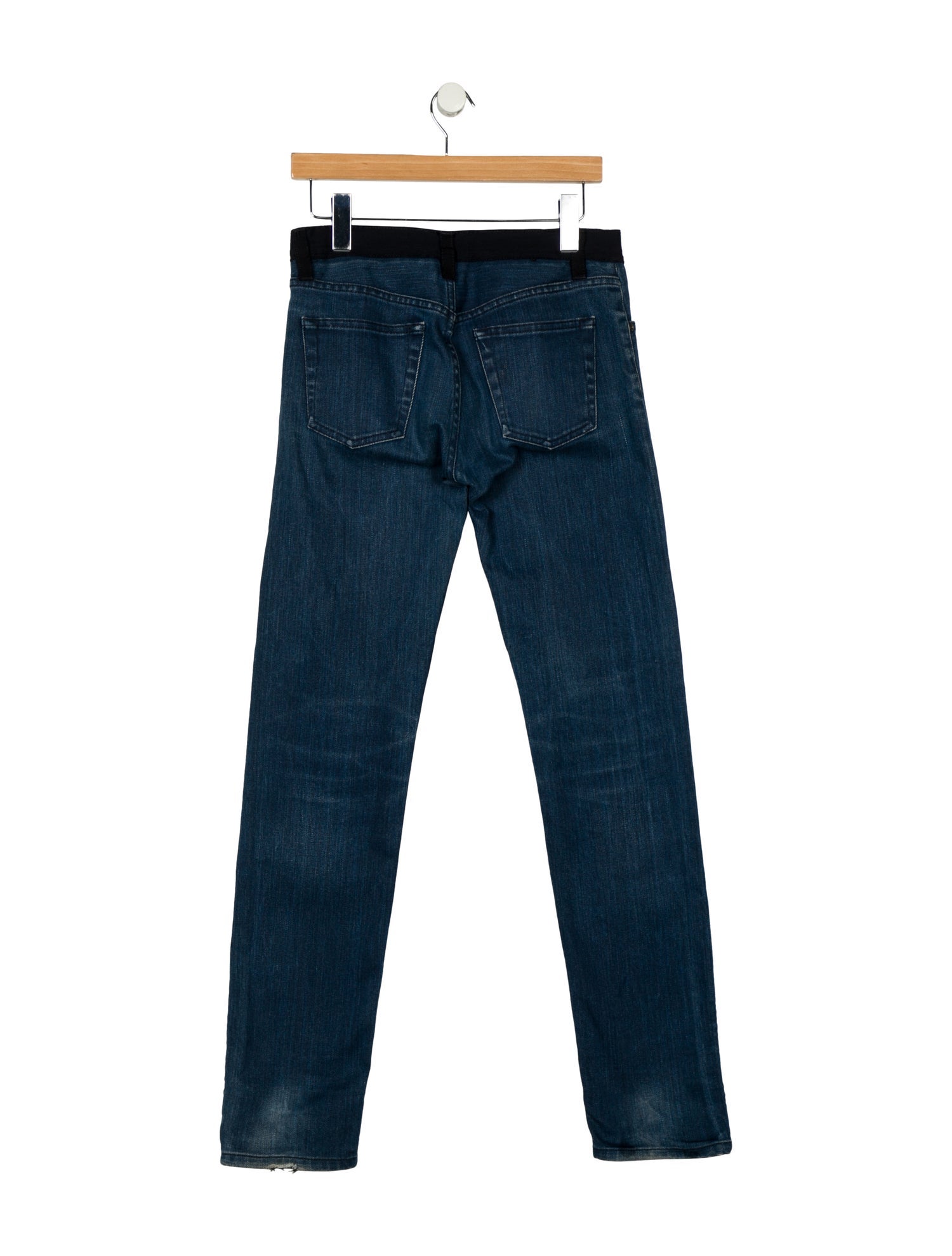 Lanvin Mid-Rise Straight Leg Jeans