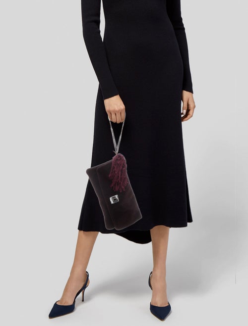 Lanvin Velvet Evening Bag