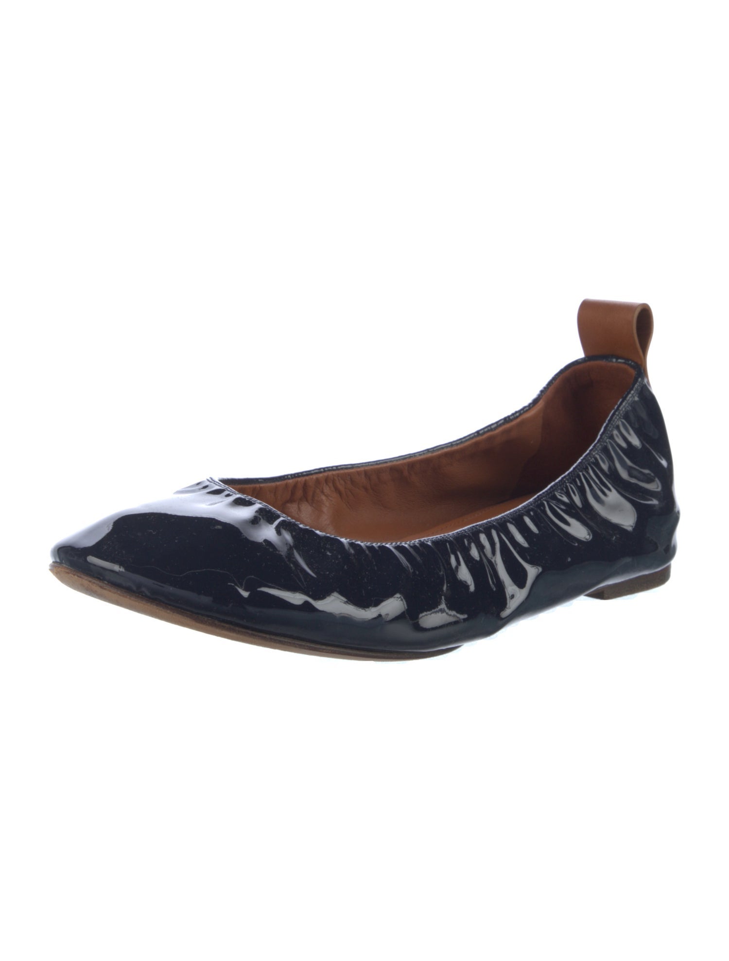 Lanvin Patent Leather Ballet Flats