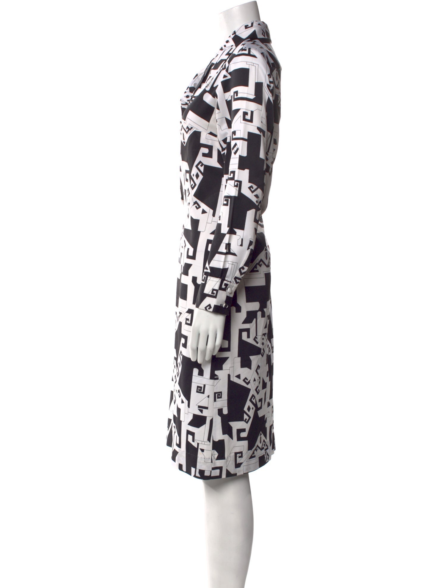 Lanvin Printed Knee-Length Dress